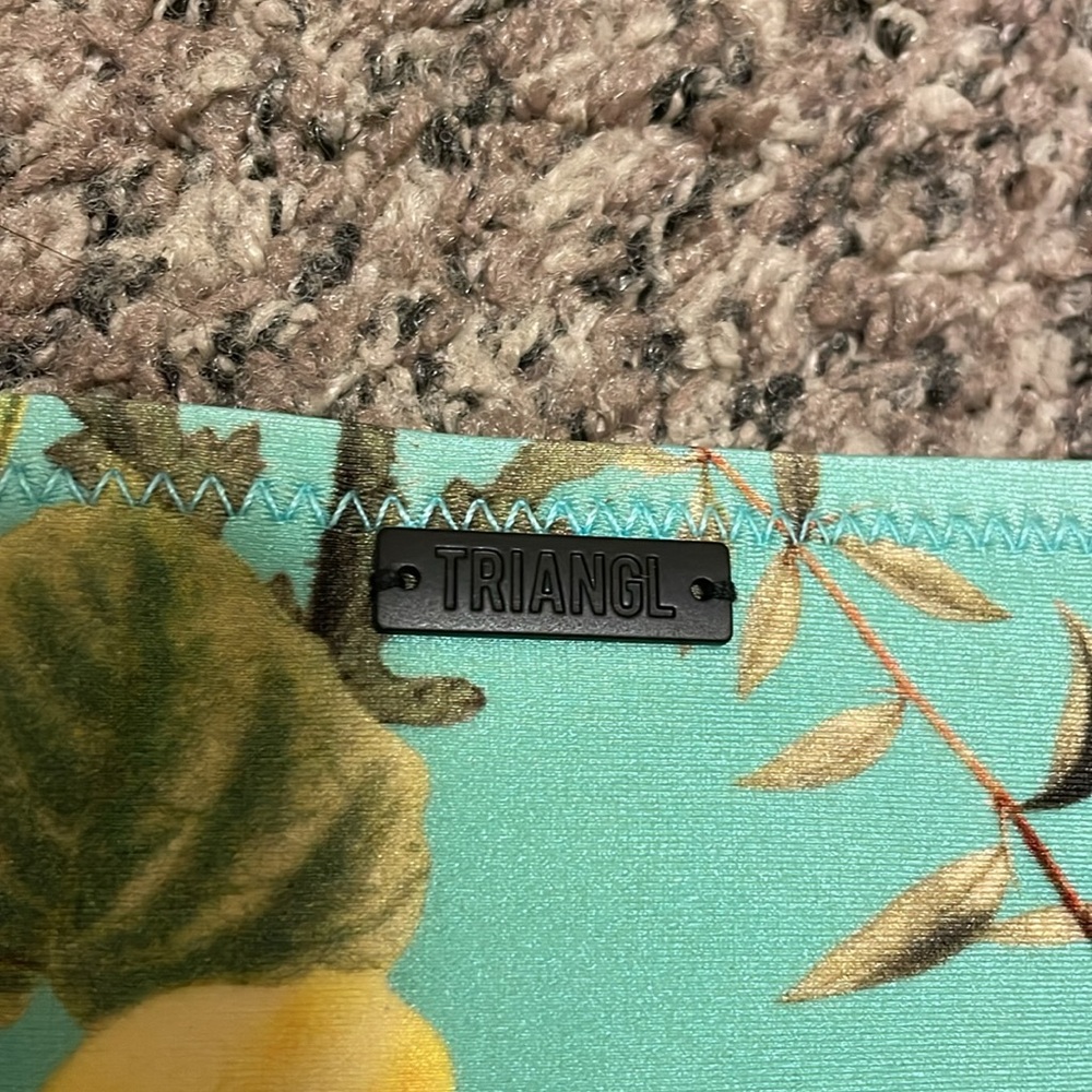 Triangl Floral Neoprene Bikini Bottoms - Picture 3 of 4